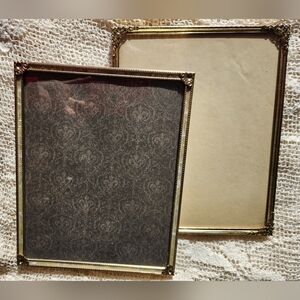 Pair of Vintage Gold Ornate Frames x2